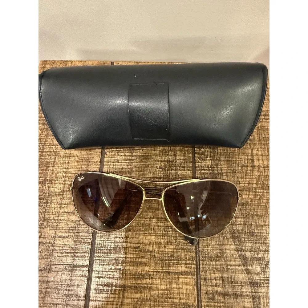 Ray Ban RB3293 001/13 63/13 GOLD W/ BROWN GRADIENT LENS